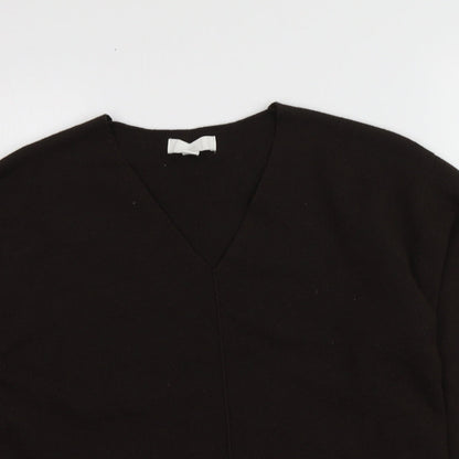 Womens UK Size XS H&M Brown Pullover Jumper