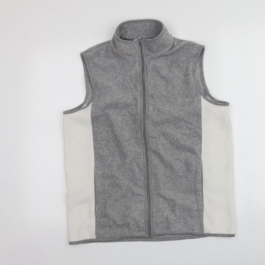 JDV Womens Grey   Gilet Jacket Size 12