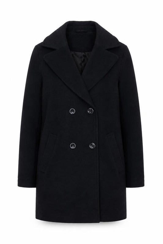 Womens UK Size 8 George Blue Overcoat