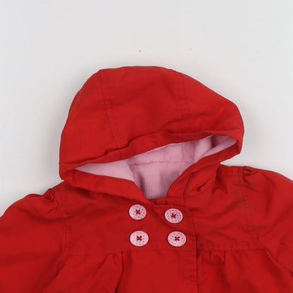 Disney  Red   Jacket  Size 3-6 Months