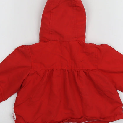Disney  Red   Jacket  Size 3-6 Months