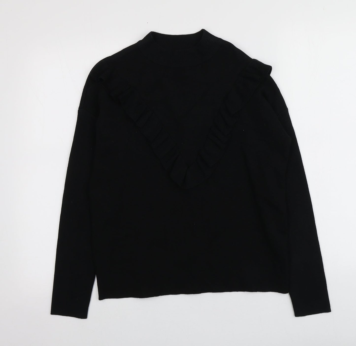 Womens UK Size 8 New Look Black Pullover Jumper