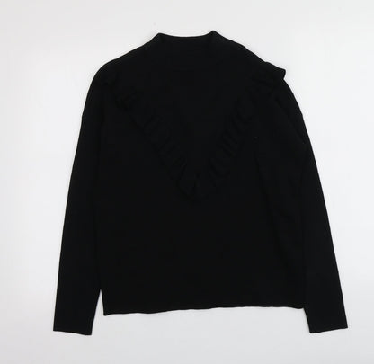 Womens UK Size 8 New Look Black Pullover Jumper