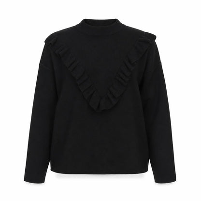 Womens UK Size 8 New Look Black Pullover Jumper