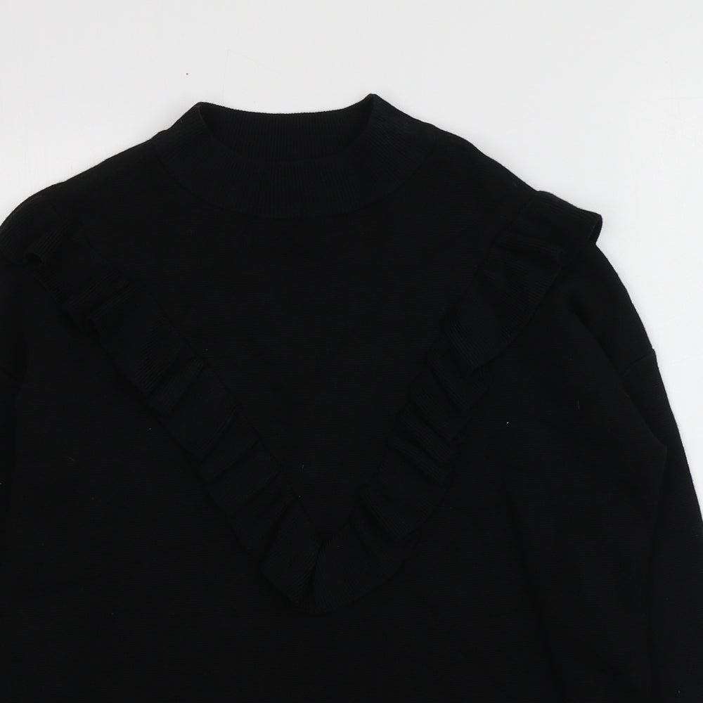 Womens UK Size 8 New Look Black Pullover Jumper