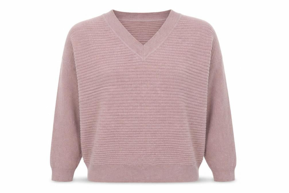 Womens UK Size 12 F&F Pink Pullover Jumper