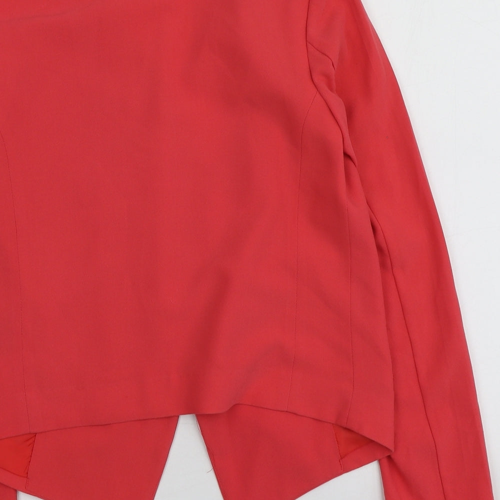 Womens UK Size 34 H&M Orange Shrug Jumper
