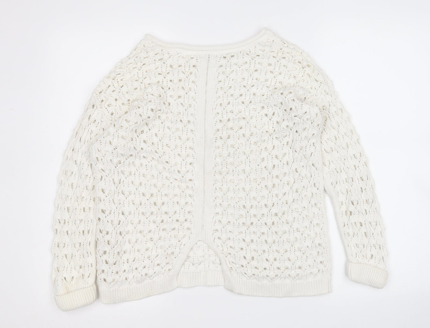 Womens UK Size 6 River Island White Pullover Jumper