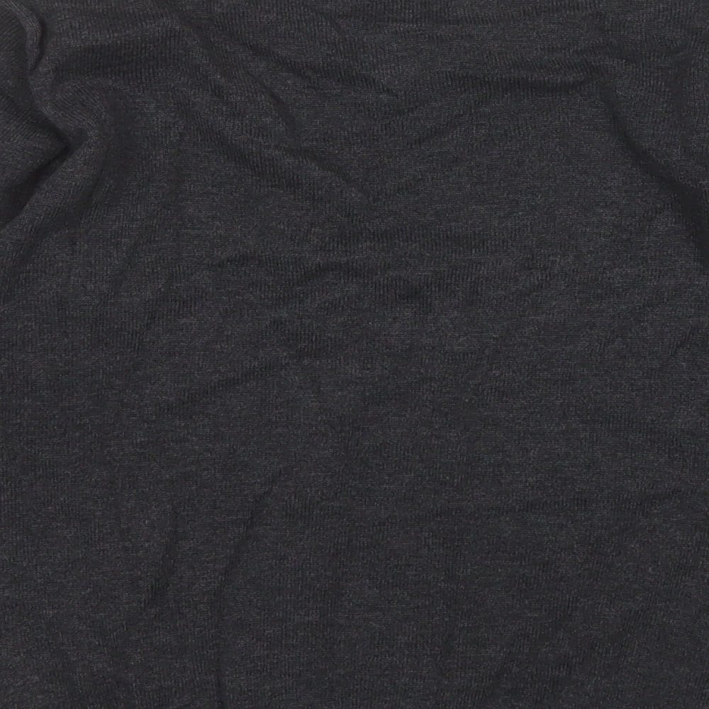 Marks and Spencer Boys Grey  Cotton Pullover Sweatshirt Size 8-9 Years