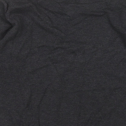 Marks and Spencer Boys Grey  Cotton Pullover Sweatshirt Size 8-9 Years
