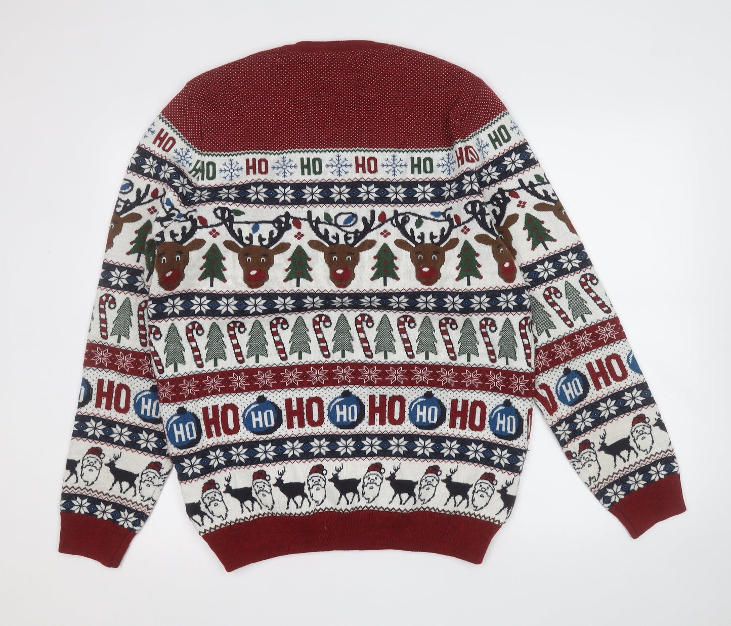 Mens UK Size M NEXT Multicoloured Pullover Sweatshirt