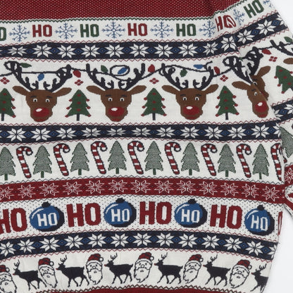 Mens UK Size M NEXT Multicoloured Pullover Sweatshirt