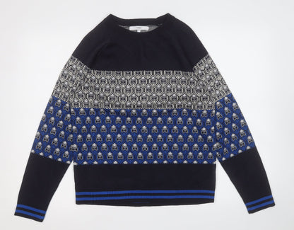 Mens UK Size M NEXT Multicoloured Pullover Sweatshirt