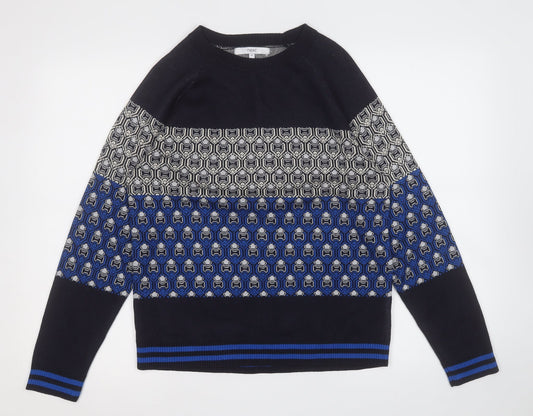 Mens UK Size M NEXT Multicoloured Pullover Sweatshirt