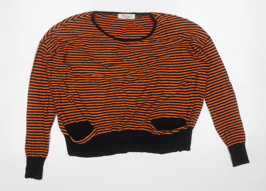 Womens UK Size M Nicole Black Pullover Jumper