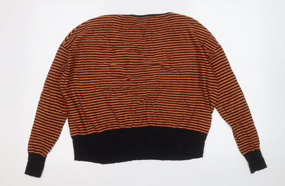 Womens UK Size M Nicole Black Pullover Jumper