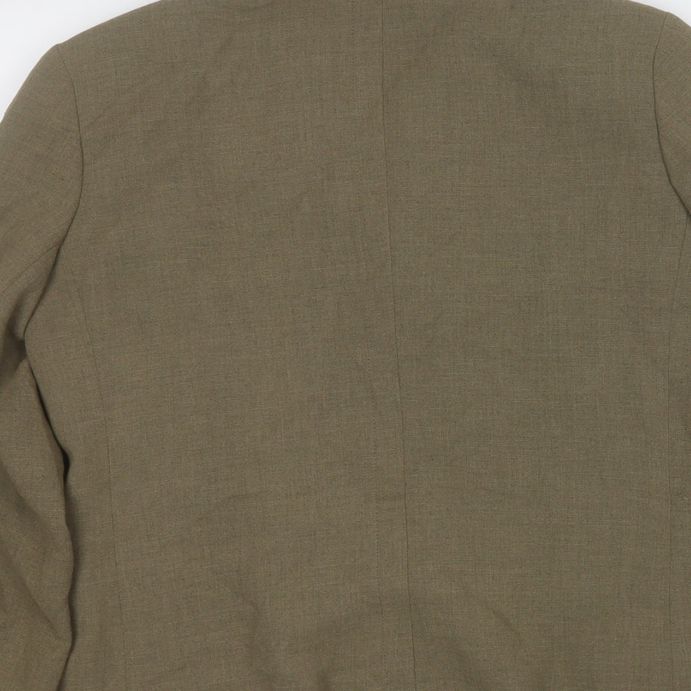 Womens UK Size 12 Wallis Green Jacket