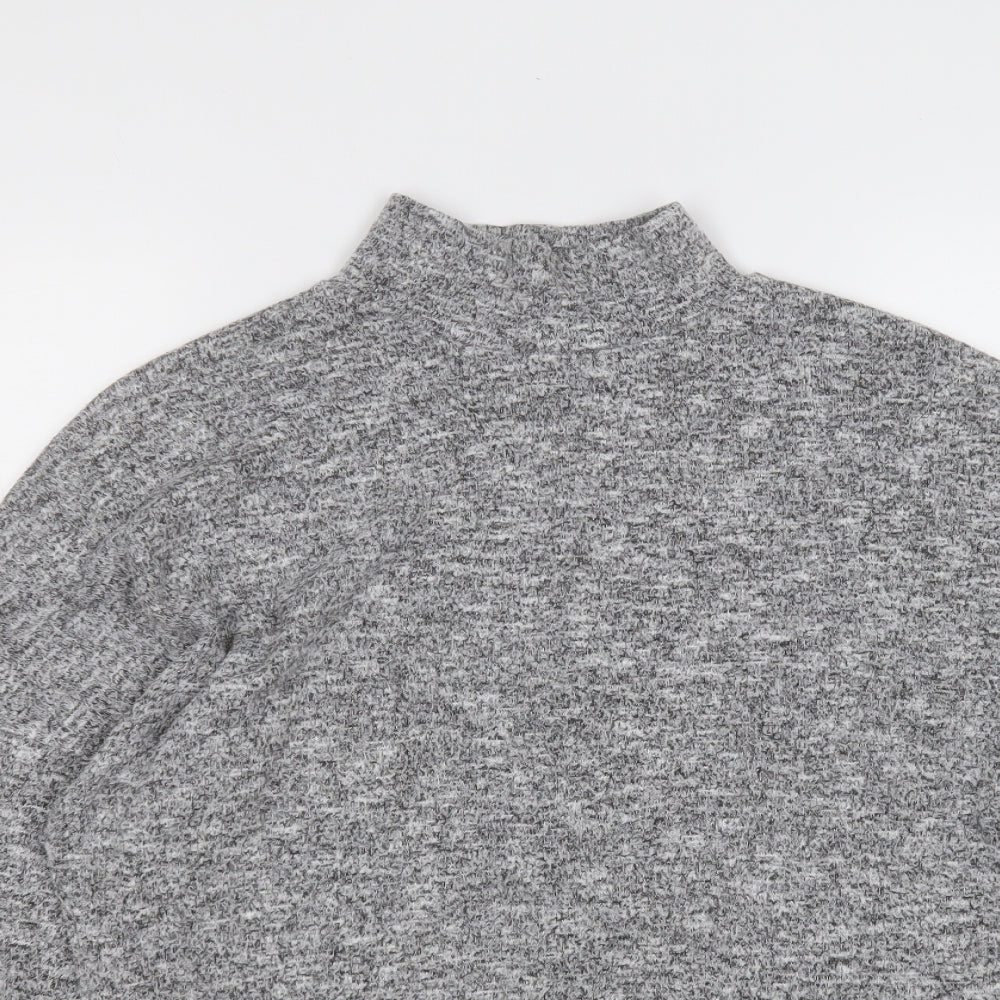 Womens UK Size 10 Dorothy Perkins Grey Pullover Jumper