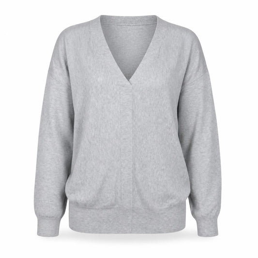Womens UK Size 14 Peacocks Grey Pullover Jumper