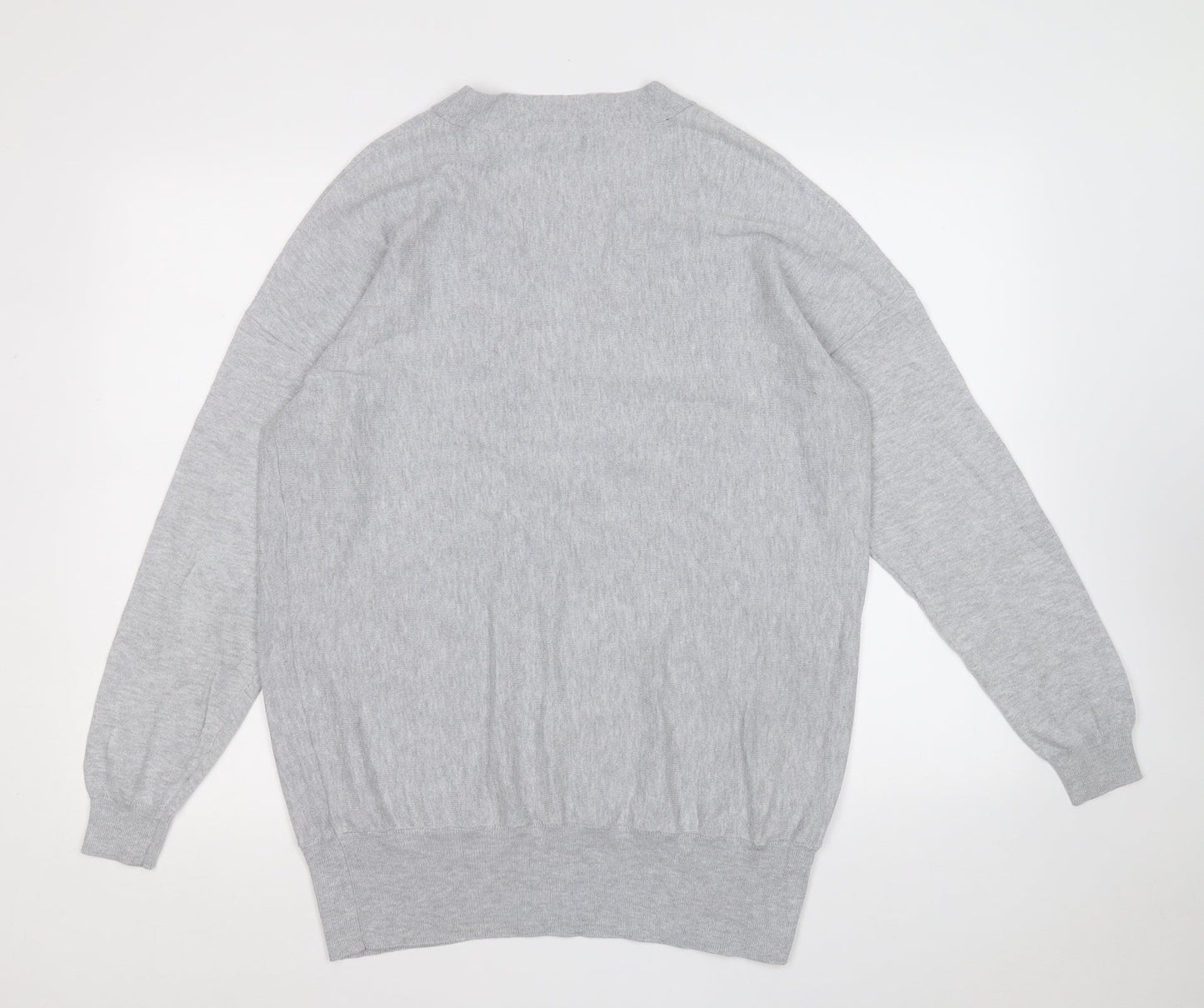 Womens UK Size 14 Peacocks Grey Pullover Jumper
