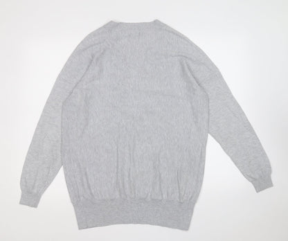 Womens UK Size 14 Peacocks Grey Pullover Jumper