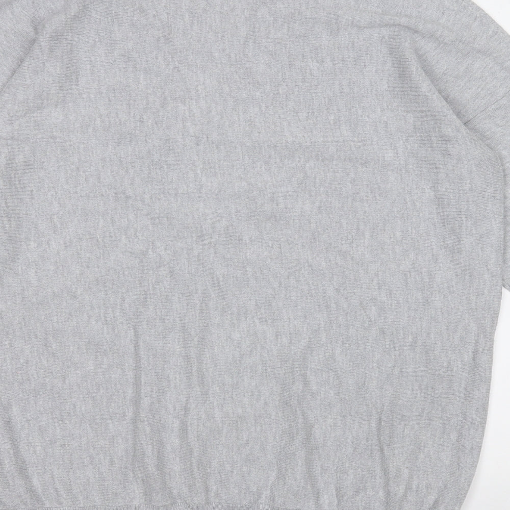 Womens UK Size 14 Peacocks Grey Pullover Jumper