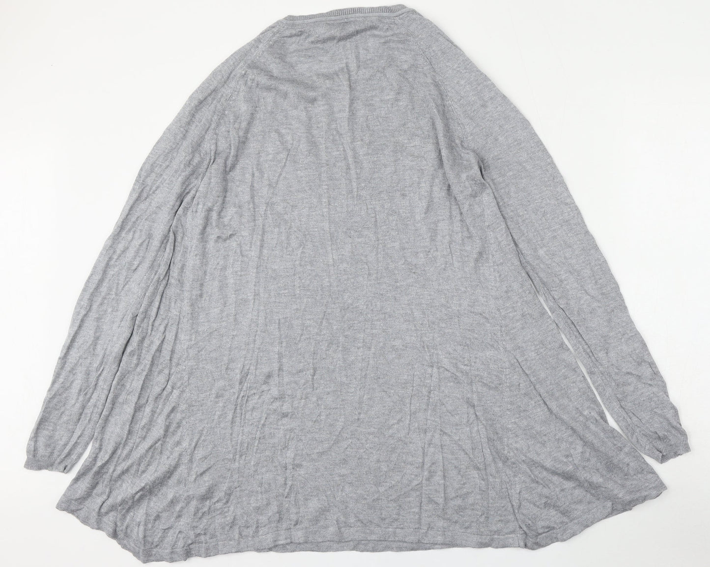 Womens UK Size 16 Papaya Grey Pullover Jumper