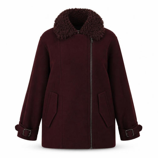 Womens UK Size XS Monki Red Jacket