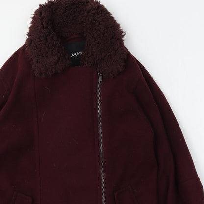 Womens UK Size XS Monki Red Jacket