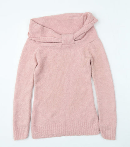 Womens UK Size M Select Pink Pullover Jumper