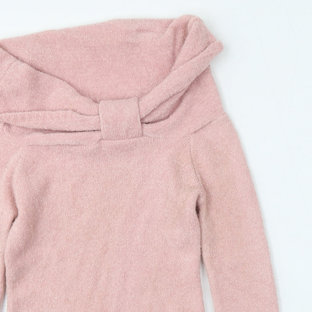 Womens UK Size M Select Pink Pullover Jumper