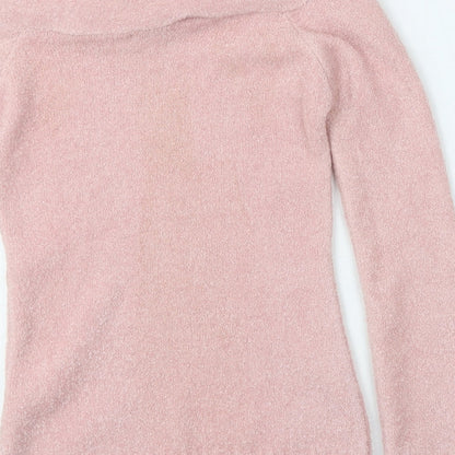 Womens UK Size M Select Pink Pullover Jumper