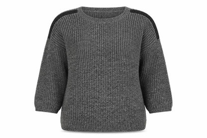 Womens UK Size 12 Marks and Spencer Grey Pullover Jumper