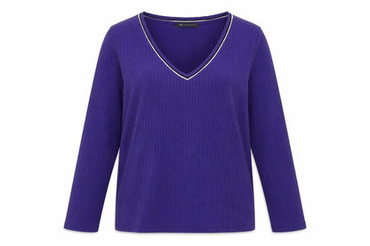 Womens UK Size 12 Marks and Spencer Purple Pullover Jumper