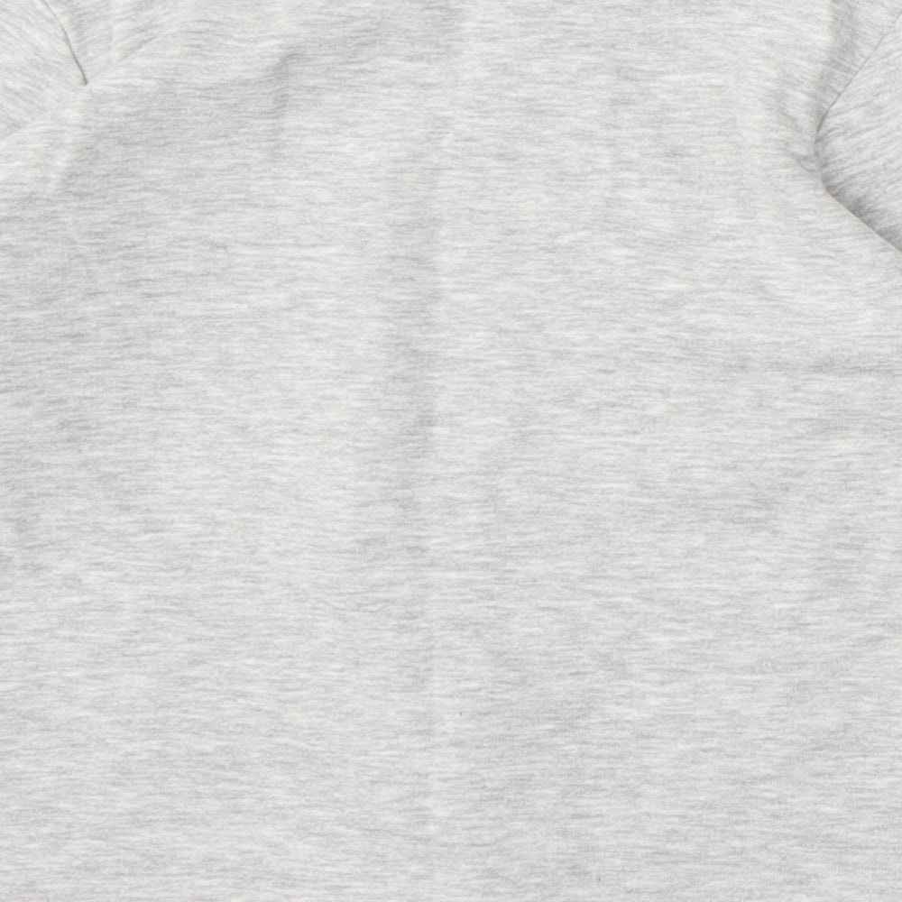 Nutmeg Girls Grey  Cotton Pullover Sweatshirt Size 6-7 Years