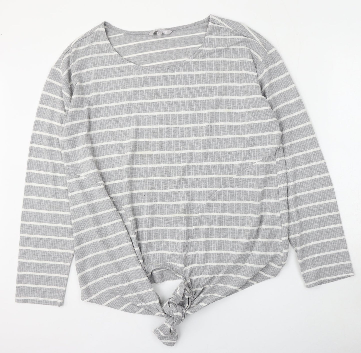 Womens UK Size 20 Red Herring Grey Pullover Jumper
