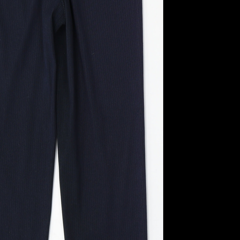 Womens UK Size 32 Brandtex Regular Fit  Blue Trousers