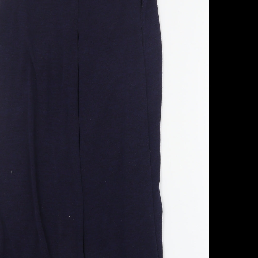 Womens UK Size 10 River Island Blue Basic Tank