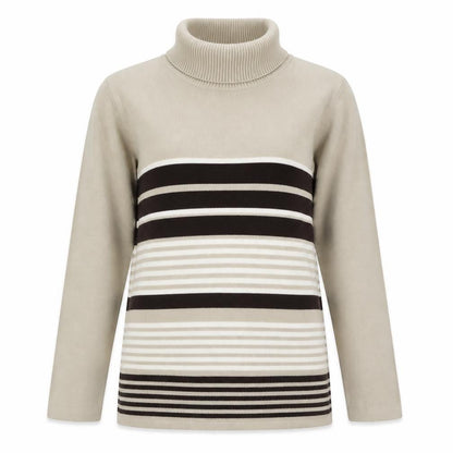 Womens UK Size S Pure & Natural Beige Pullover Jumper
