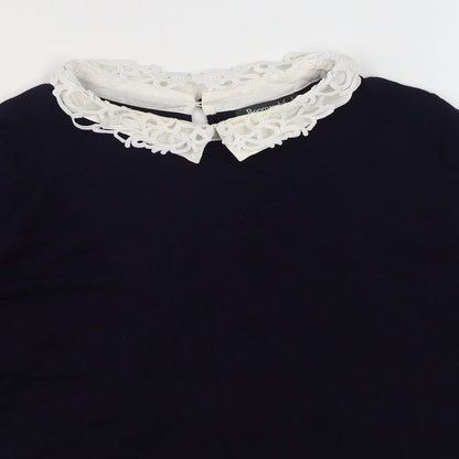 Womens UK Size L Bonmarché Blue Pullover Jumper