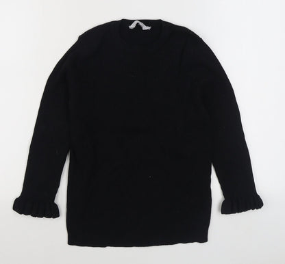 Womens UK Size 14 Red Herring Black Pullover Jumper