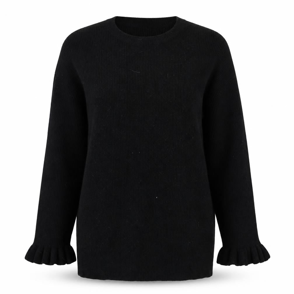 Womens UK Size 14 Red Herring Black Pullover Jumper