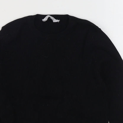 Womens UK Size 14 Red Herring Black Pullover Jumper