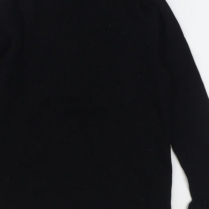 Womens UK Size 14 Red Herring Black Pullover Jumper