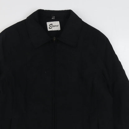 Womens UK Size 12 Elegance Black Jacket