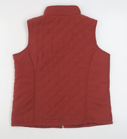 Womens UK Size S EWM Pink Gilet
