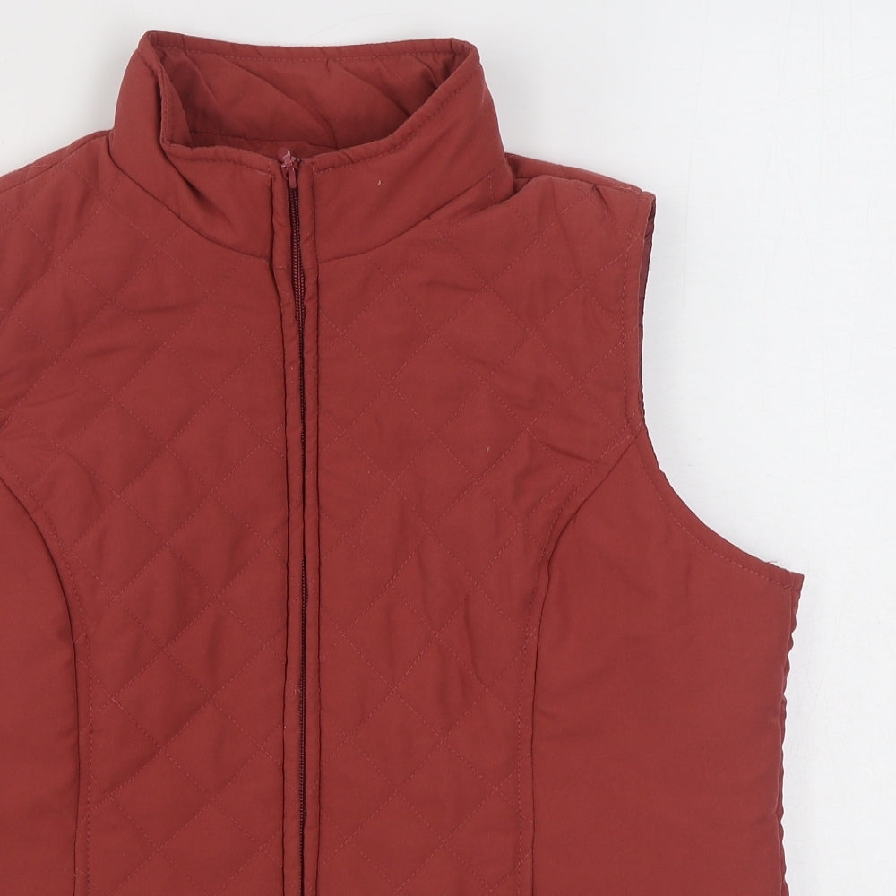 Womens UK Size S EWM Pink Gilet