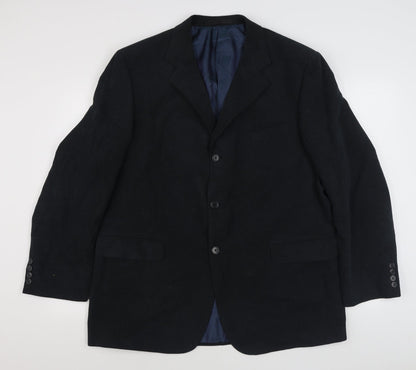 Mens UK Size M Marks and Spencer Regular Blue Suit Jacket