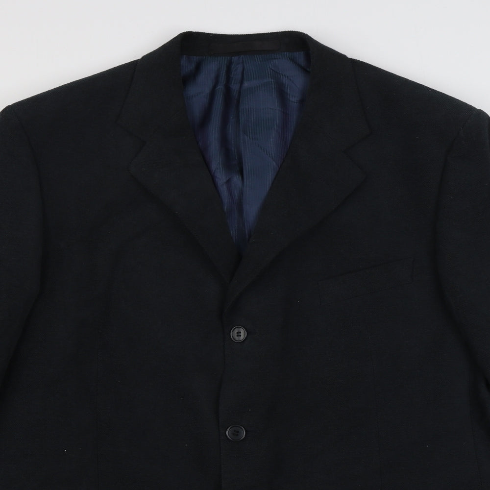 Mens UK Size M Marks and Spencer Regular Blue Suit Jacket