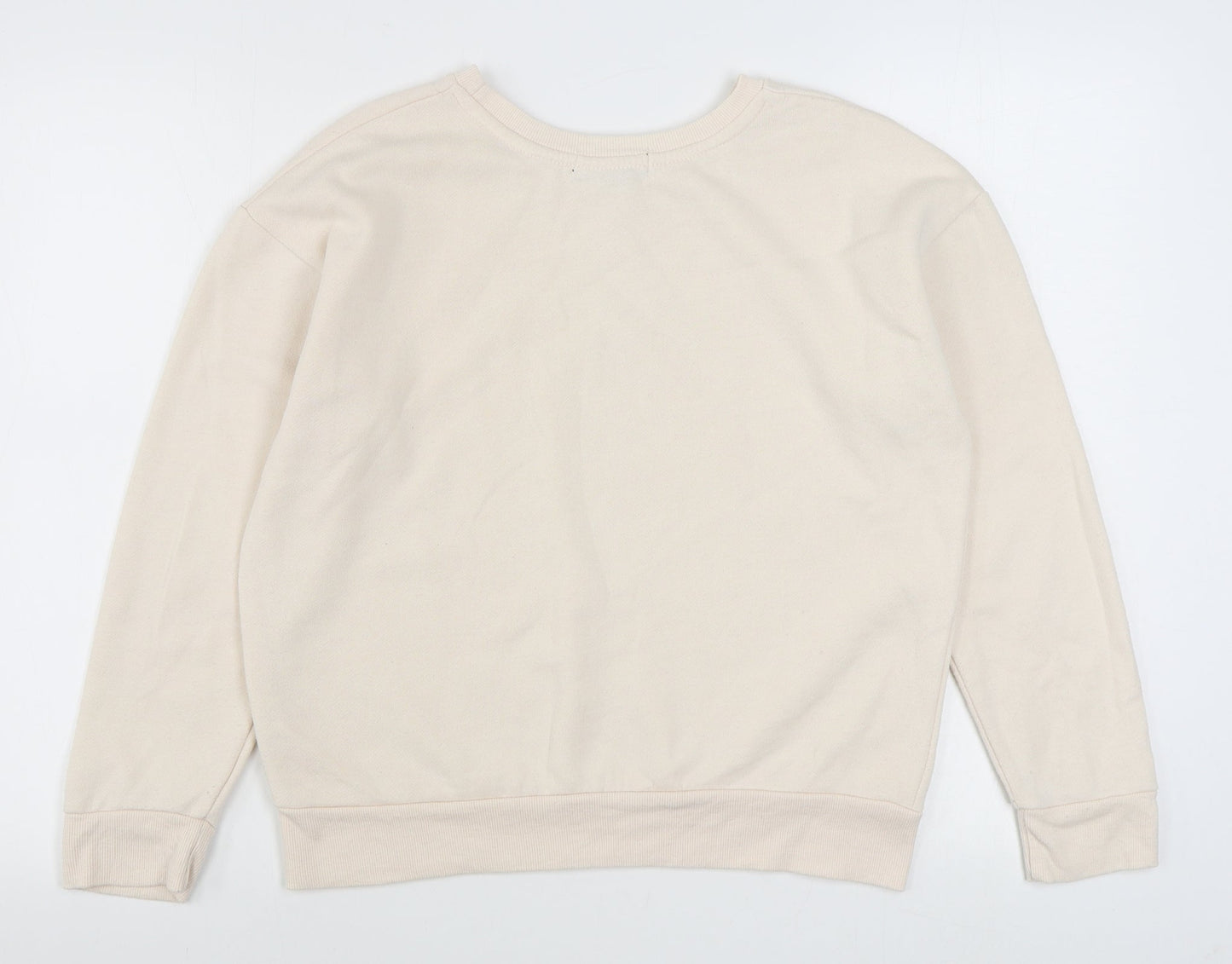 Primark Womens Pink  Cotton Pullover Sweatshirt Size 8  Pullover